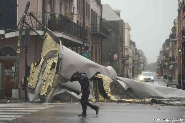 Wind, storm surge from Hurricane Ida lash Louisiana - POLITICO