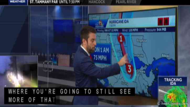 Hurricane Ida makes landfall, still a dangerous category 4 - WDSU News