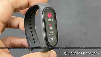 Mi Smart Band 6 Goes on Sale in India via Amazon, Mi.com Today: Price in India, Offers, Specifications