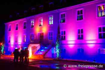 Schloss Ringethal illuminiert - Freie Presse