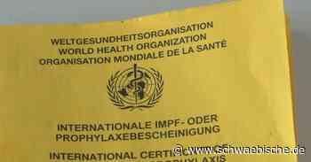 Gefälschte Impfpässe nehmen auch in Ulm zu - Schwäbische