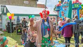 Spiel, Spaß und Spannung bei Kinderfest in Bergsulza - Thüringer Allgemeine
