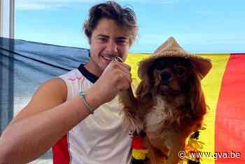 Red Lion Alexander Hendrickx krijgt alvast tricolore steun van spaniël Charlie - Gazet van Antwerpen