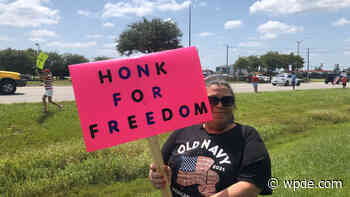 'March for medical freedom:' American Conservative Voices march against vaccine mandates - wpde.com