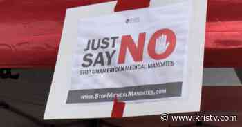 Locals gather to protest medical mandates - KRIS Corpus Christi News