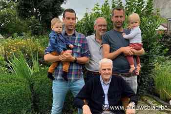 Florent Goossens fier op dubbel viergeslacht