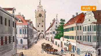 Das Frauentor in Augsburg war zu schmal für die Pferdetram und musste weichen
