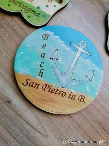 MANDURIA - I souvenir artigianali dell'associazione 'Lino hobby wood': magneti dipinti a mano per ricordare la vacanza a San Pietro in Bevagna - ManduriaOggi