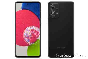 Samsung Galaxy A52s 5G Price in India Leaked via Amazon Listing Ahead of Launch: Report