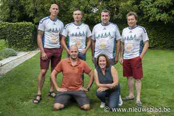 Vrienden lopen samen 100 kilometer ten voordele van Kom op tegen Kanker