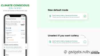 Zomato Makes Opting Out of Cutleries While Ordering Food the Default Option, Aims to Reduce Plastic Use
