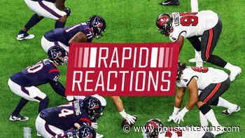 fell 23-16 to the Tampa Bay Buccaneers in their preseason finale at NRG Stadium Saturday night. - HoustonTexans.com