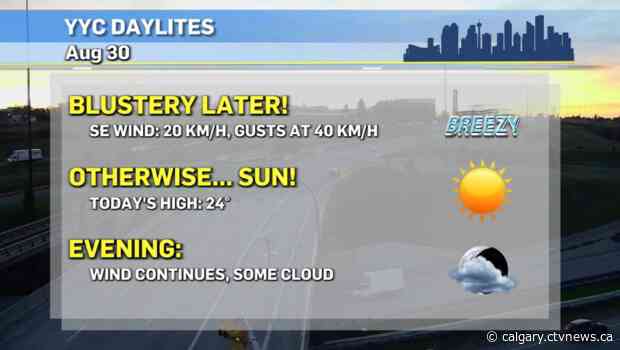 Fall-like temperatures all week in Calgary