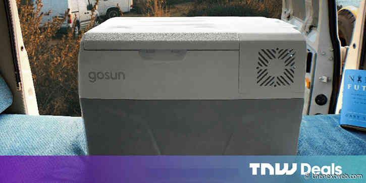 The GoSun Chill Solar Cooler means no ice necessary. And with solar panels, it’s really a mobile fridge