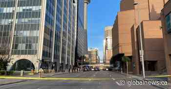 Calgary police investigate possible hit and run in downtown core