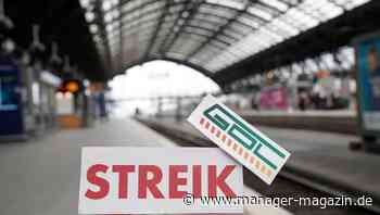 Deutsche Bahn: Lokführer bestreiken fünf weitere Tage den Personenverkehr