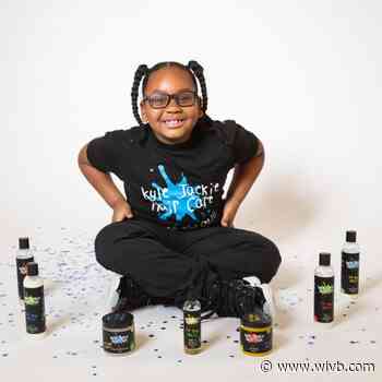 Seven-year-old Buffalo entrepreneur creates hair care products for boys' textured hair