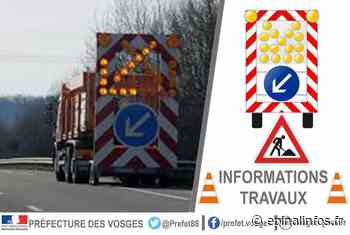 RN57 – Réparation de glissières de sécurité à hauteur de Epinal-Razimont - Epinal infos - Epinal Infos