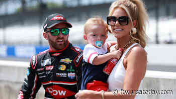 NASCAR driver Austin Dillon's son adorably lost his pacifier in the car before Daytona race - For The Win
