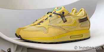 Here's a Closer Look at Travis Scott x Nike's Air Max 1 "Wheat" - HYPEBAE