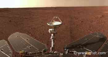 Mars' scenic sands star in Chinese rover's sweeping red planet panorama     - CNET