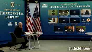 Biden speaks to Louisiana governor after 'catastrophic' Ida damage
