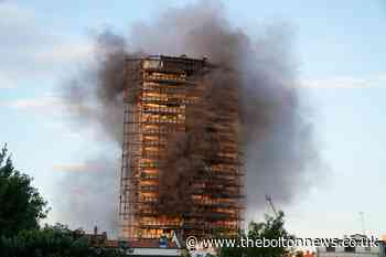 High-rise apartment block in Milan destroyed by fire - The Bolton News