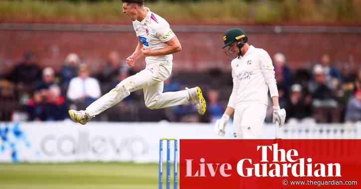 County cricket day one: Benjamin scores ton on Warwickshire debut to dominate Lancashire