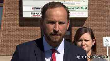 Ryan Meili calls for ouster of Paul Merriman as health minister