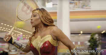 Serena Williams Becomes Wonder Woman in DirecTV Stream’s Fun Mashup Ad