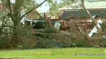 See trail of destruction left by Hurricane Ida