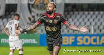 La noche de Gabigol: altercado con los allegados de Santos y hat-trick - TyC Sports