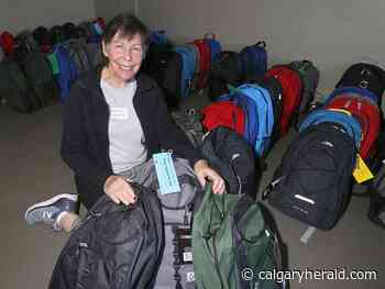 Calgary group fills backpacks for kids impacted by domestic violence - Calgary Herald