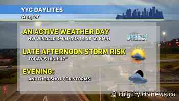 Calgary weather for Friday, Aug. 27 - CTV News Calgary