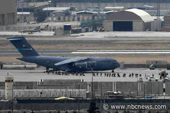 Last plane carrying Americans from Afghanistan departs as longest U.S. war concludes