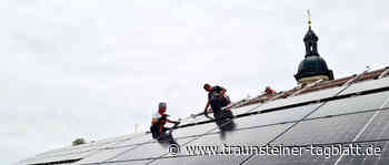 PV-Anlage auf dem Rathaus: Schritt für Schritt in Richtung Stromgewinnung - Traunsteiner Tagblatt