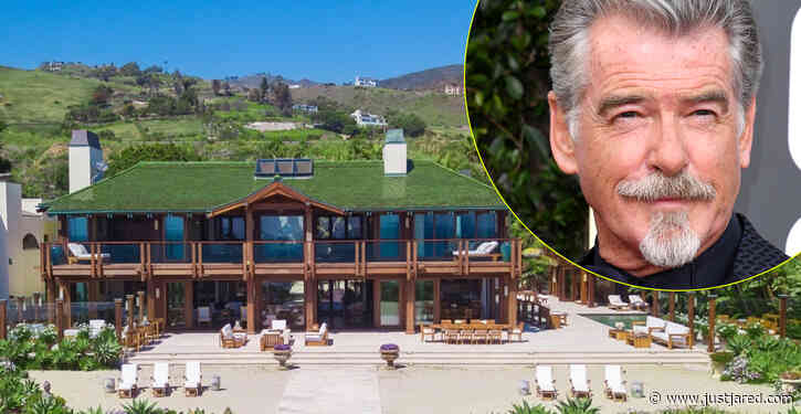 Pierce Brosnan's $100 Million House Has Been Pulled Off the Market - Look Inside the Home (Photos)
