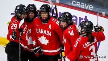 Canada dominates Switzerland en route to women's hockey worlds final berth