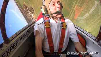 Octogenarian stunt pilot Chris Sperou is defying the clock — for as long as he can