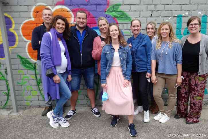 Ulbeeks schooltje krijgt nieuwe speeltuin en speelplaatsmuren dankzij ouderraad