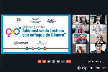 Janet Tello: Perspectiva con enfoque de género permitirá impartir justicia con igualdad - El Peruano