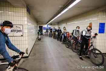 Sint-Annatunnel buiten gebruik: alweer pendelmiserie onder d... (Antwerpen) - Gazet van Antwerpen