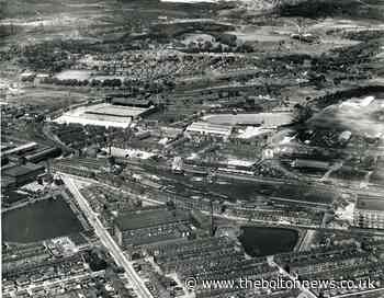 What do you recognise in this aerial photo of Bolton in the 1960s?