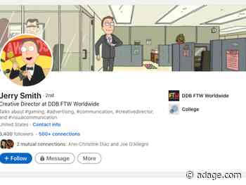 Rick and Morty's Jerry Smith is 'hired' at a real ad agency