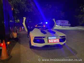 Lamborghini driver on way to car meet has car seized in South Mimms