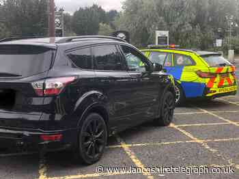 Disqualified driver high on cocaine arrested after police stop stolen car on false plates