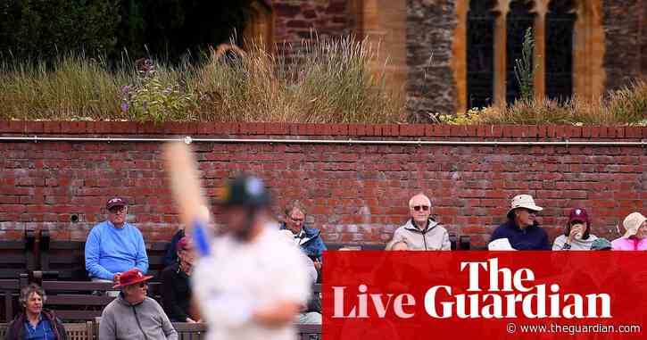 County cricket day two: Somerset v Notts, Lancs v Warks and more – live!