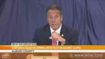 Report: Investigators issue subpoenas in Cuomo investigation