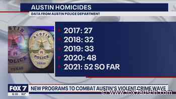 FOX 7 Discussion: New programs to combat Austin's violent crime wave - FOX 7 Austin