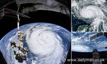 NASA images show Hurricane Ida from space